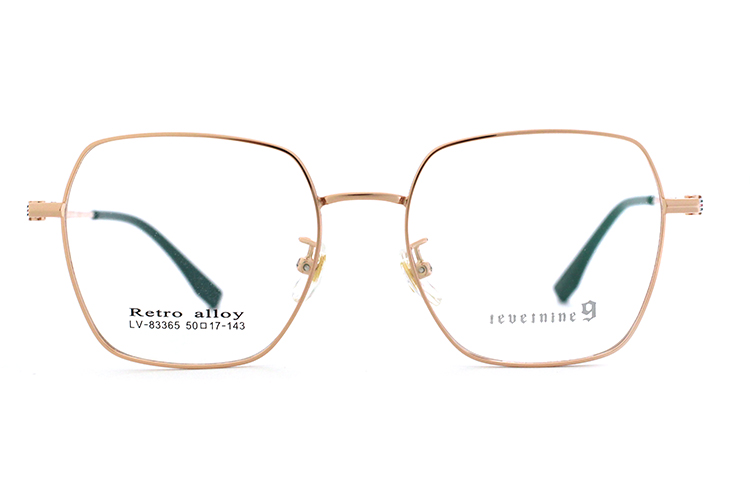 Montures de lunettes en métal en gros 83365