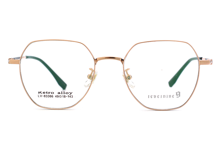 Montures de lunettes en métal en gros 83366