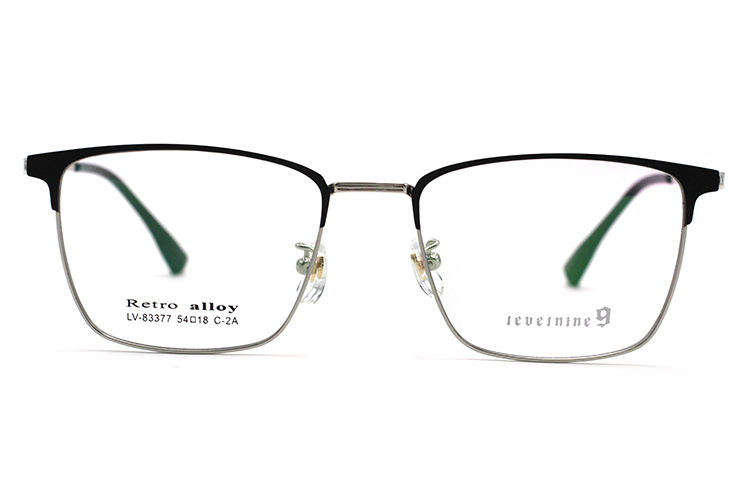 Montures de lunettes en métal en gros 83377