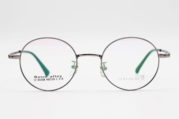 Montures de lunettes en métal en gros 83308