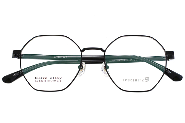 Lunettes &agrave; monture m&eacute;tallique Tick - Noir