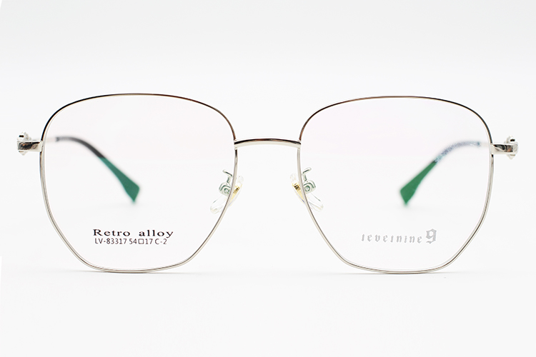 Montures de lunettes en métal en gros 83317