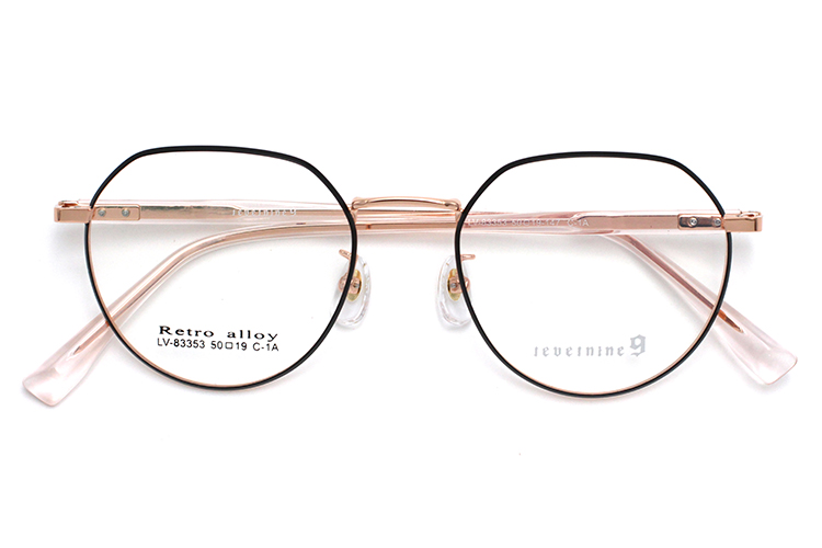 Cadre Chasma tendance - Noir et Or