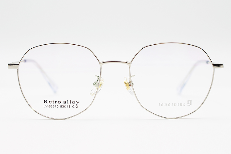 Montures de lunettes en métal en gros 83340