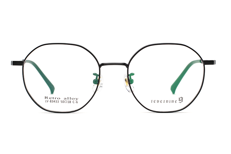 Montures de lunettes en métal en gros 83433