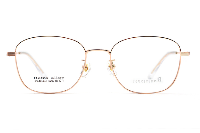 Montures de lunettes en métal en gros 83242