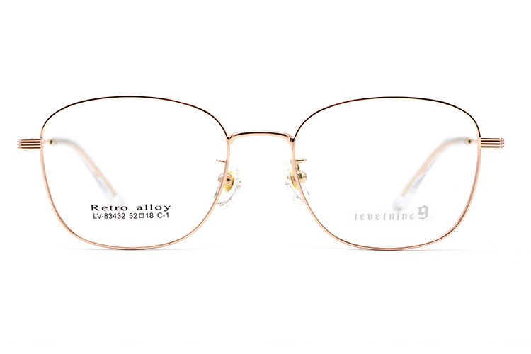 Montures de lunettes en métal en gros 83242