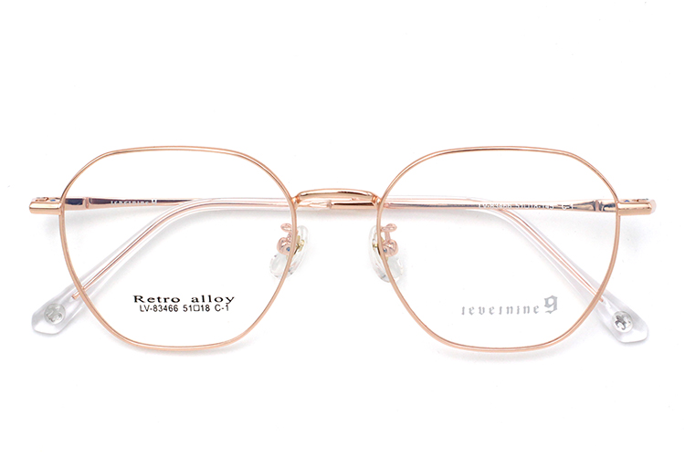 Lunettes &agrave; monture en m&eacute;tal - Or