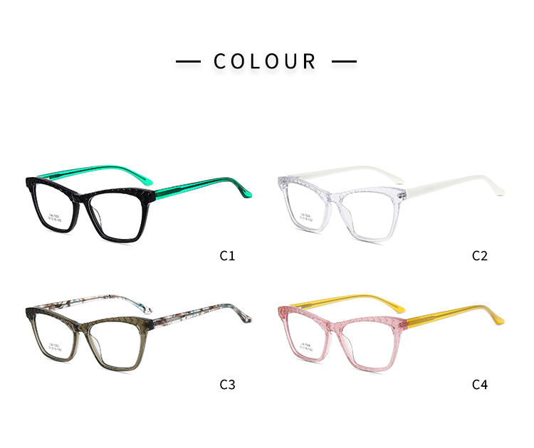 Lunettes œil de chat vintage - Couleur