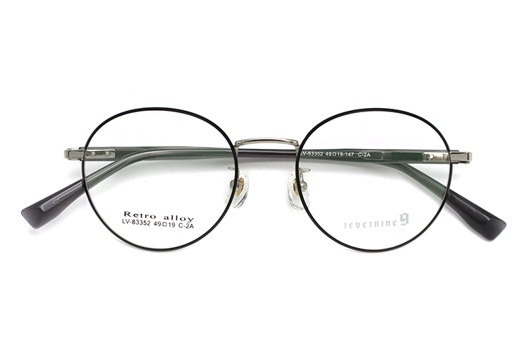 Lunettes &agrave; Monture Ronde M&eacute;tal - Pistolet