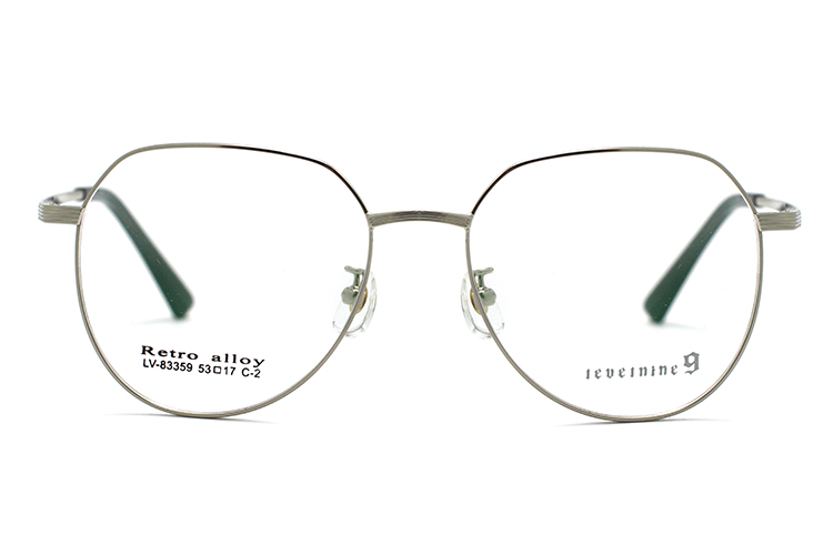 Montures de lunettes en métal en gros 83359