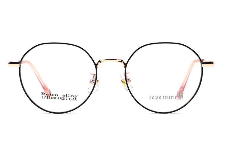 Montures de lunettes en métal en gros 83450