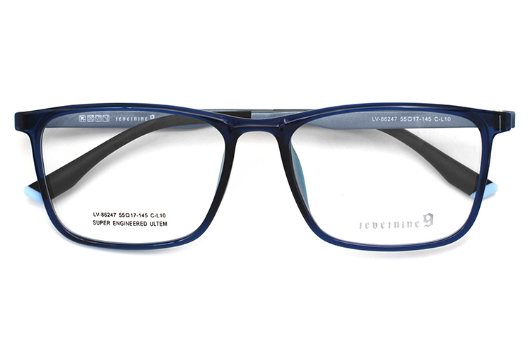 Nouvelles montures de lunettes - Bleu