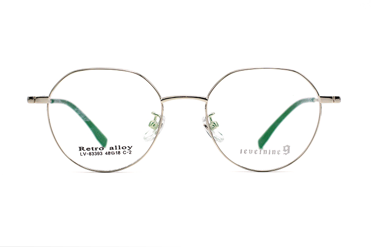 Montures de lunettes en métal en gros 83393