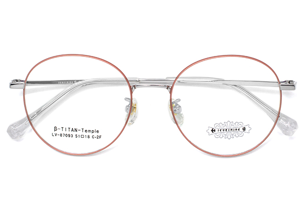 Monture de lunettes en titane en gros 87093