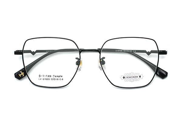 Montures de lunettes en titane en gros 87099