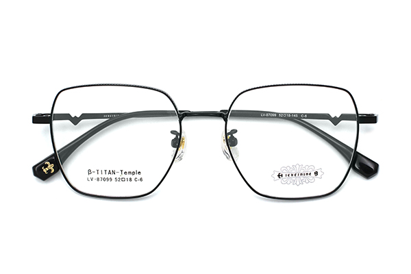 Montures de lunettes en titane en gros 87099