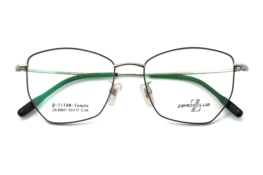 Montures de lunettes en titane en gros 65041