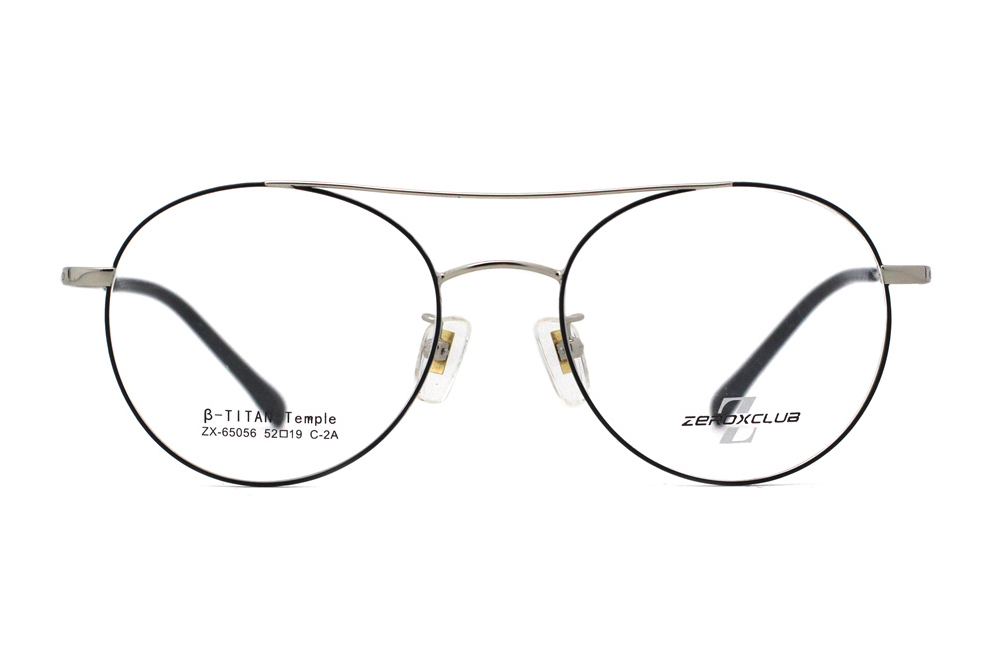 Montures de lunettes en titane en gros 65056