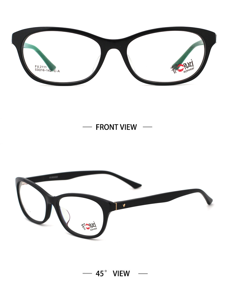 monture en ac&eacute;tate optique SKU-A 