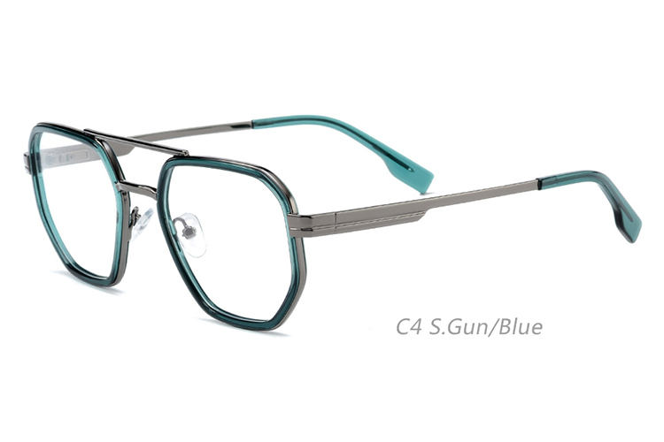 Montures de lunettes en métal en gros 4582H 