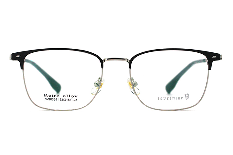 Montures de lunettes en métal en gros S83541