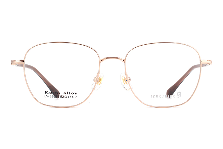 Montures de lunettes en métal en gros 83688