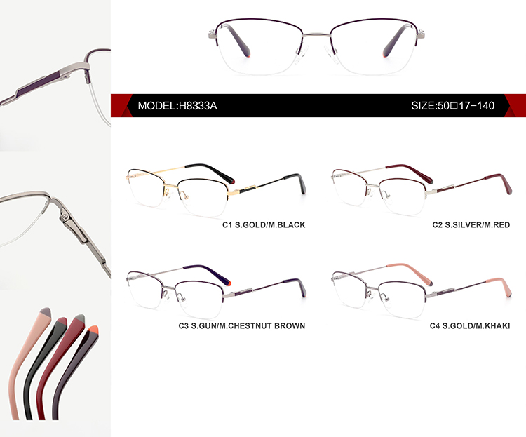 montures de lunettes H8333A