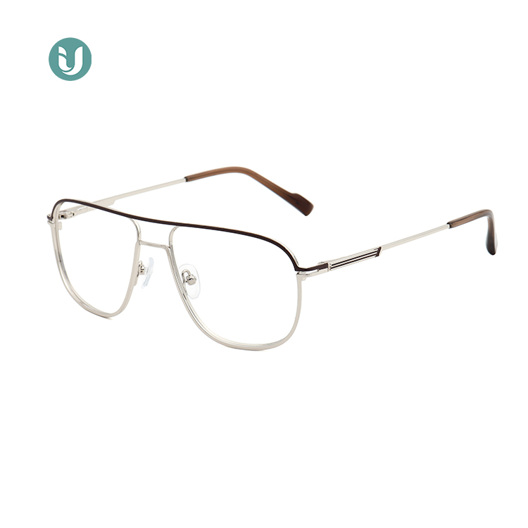 Montures de lunettes en métal en gros WX21011