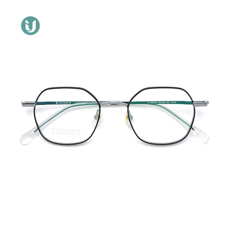 Monture de lunettes en titane en gros 88205