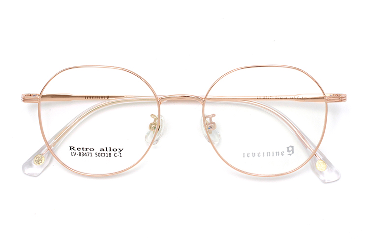 Montures optiques en m&eacute;tal de haute qualit&eacute; - Or