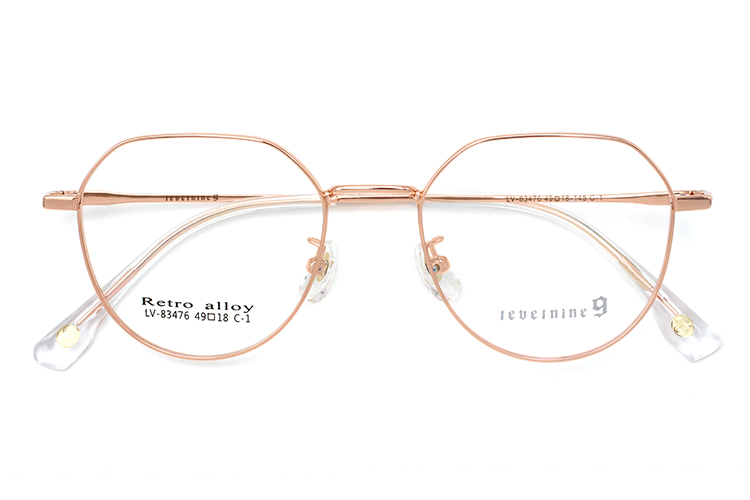 Monture de lunettes en m&eacute;tal - Or