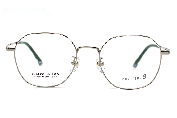 Montures de lunettes en métal en gros 83416