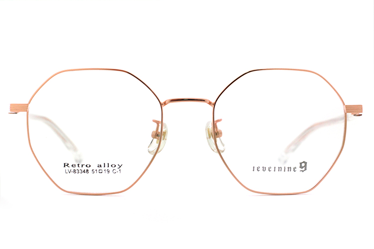 Montures de lunettes en métal en gros 83348