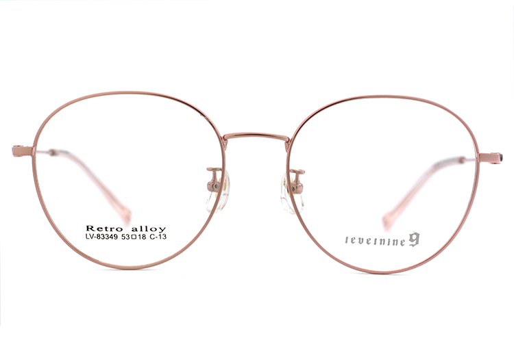 Montures de lunettes en métal en gros 83349