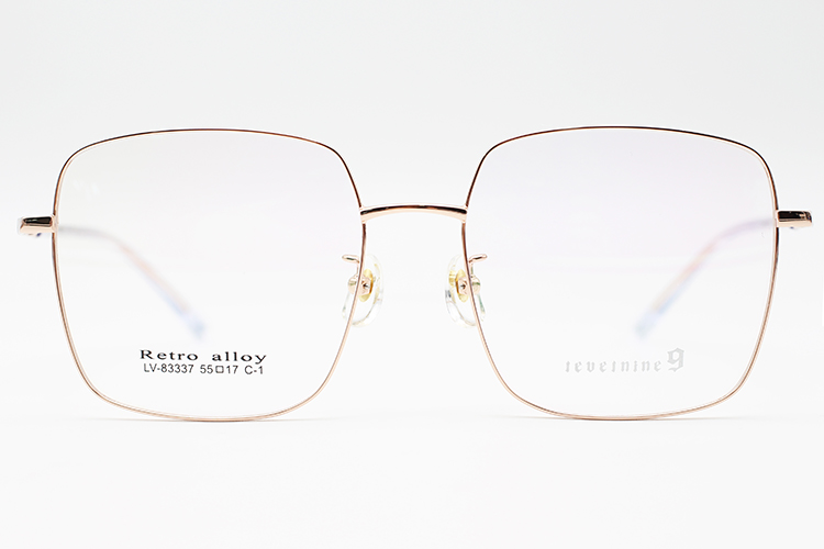 Montures de lunettes en métal en gros 83337