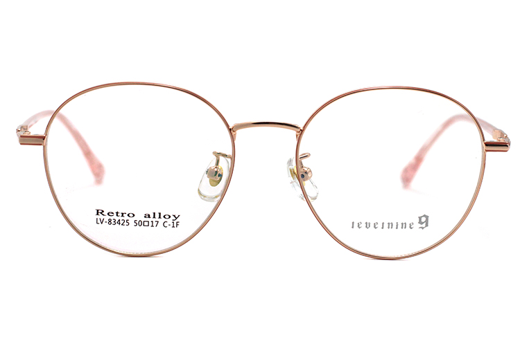 Montures de lunettes en métal en gros 83425