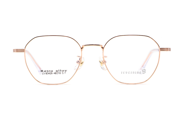 Montures de lunettes en métal en gros 83429