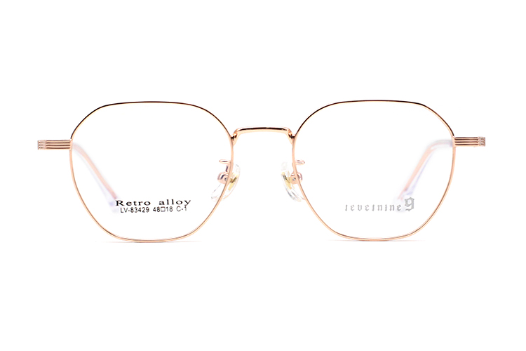 Montures de lunettes en métal en gros 83429