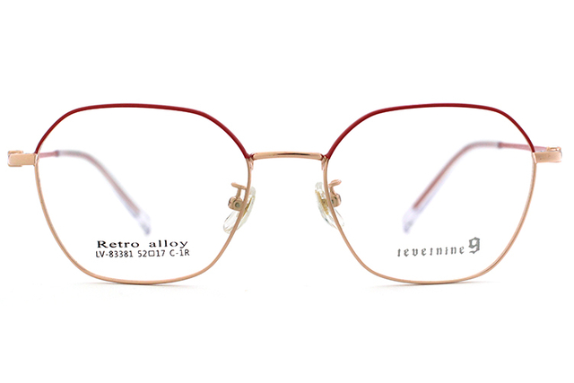 Montures de lunettes en métal en gros 83381