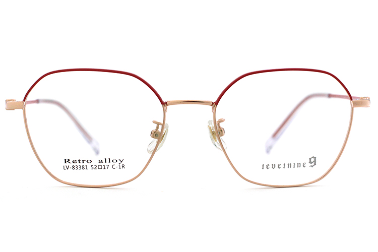 Montures de lunettes en métal en gros 83381