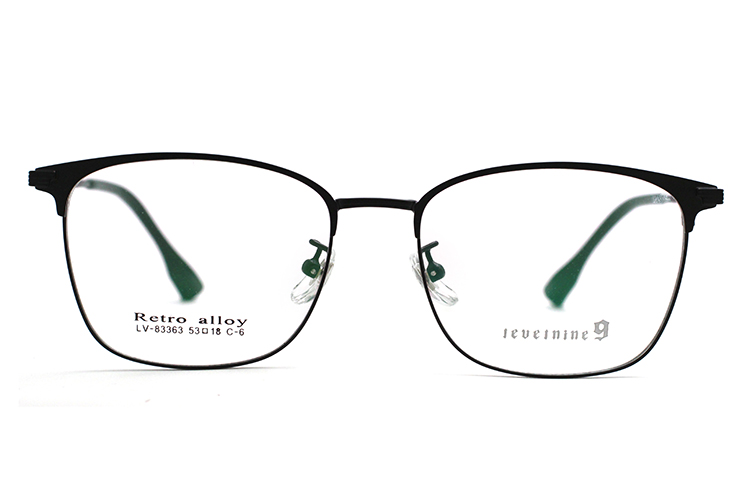 Montures de lunettes en métal en gros 83363