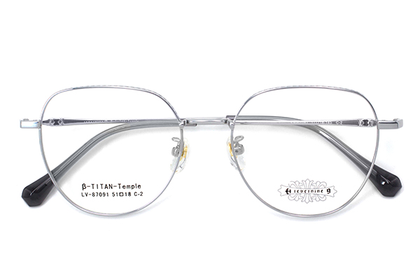 Monture de lunettes en titane en gros 87091