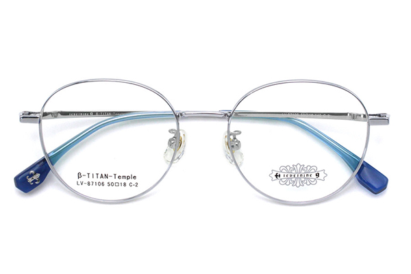 Montures de lunettes en titane en gros 87106