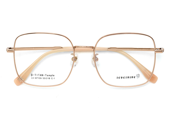 Monture de lunettes en titane Wholeale 87109