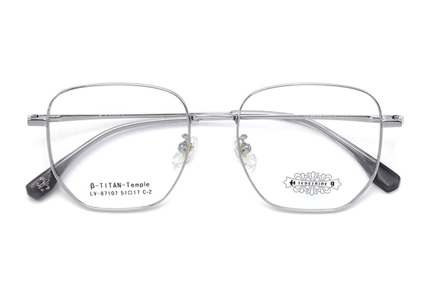 Montures de lunettes en titane en gros 87107