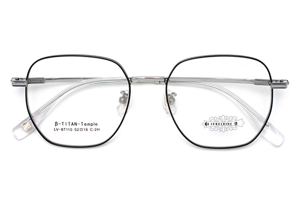 Monture de lunettes en titane en gros 87110