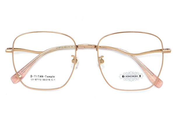 Montures de lunettes en titane en gros 87112