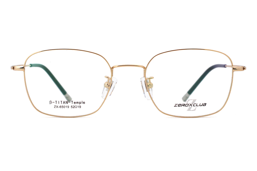 Monture de lunettes en titane en gros 65019