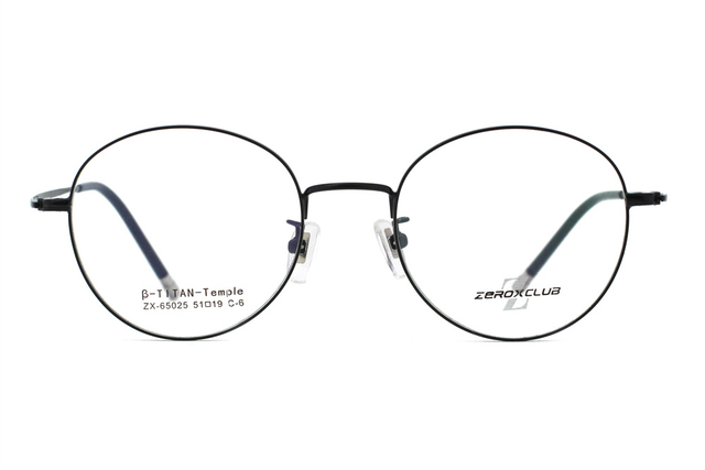 Montures de lunettes en titane en gros 65025